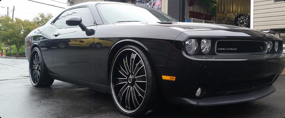 Dodge Challenger R/T with Blackout Wheels